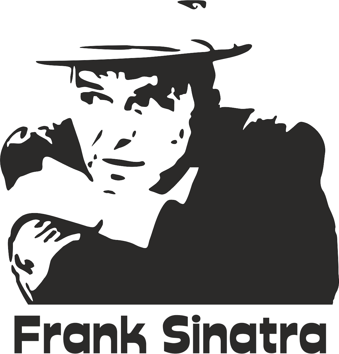 Aufkleber Frank Sinatra