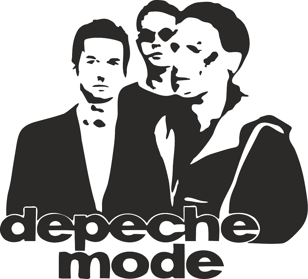 Aufkleber Depeche Mode